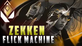 ZEKKEN - FLICK MACHINE | VALORANT MONTAGE 