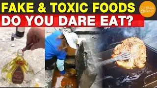 Fake and Toxic Foods in China | Do You Dare Eat Such Foods? | Illegally Recycled Waste Cooking Oil