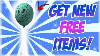 *Free Limited UGC Items* Get These Free Items Now! Gumball Accessory Happy Alan Balloon