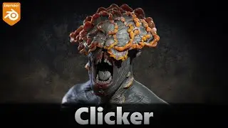 Sculpting in Blender 3.5 || 58 - Clicker (The Last of Us)