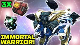 What happens if you Use Titan Repair Amplifier & 3x Damage Controller on the LUCHADOR?? | War Robots