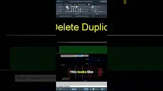 Delete duplicate lines and objects in your AutoCAD drawing 