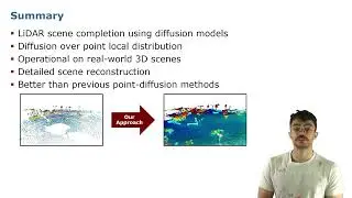 Talk by L. Nunes: Scaling Diffusion Models to Real-World 3D LiDAR Scene Completion (CVPR'24)