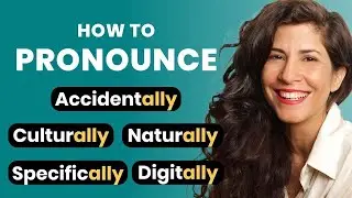 -ally suffix | how to pronounce it