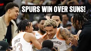 San Antonio Spurs WIN vs Phoenix Suns | 3.25.2024