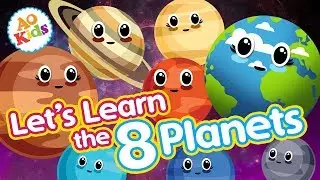 Let's Learn the 8 Planets! | Kids Learning Song