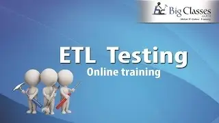 ETL Testing Online Training | ETL Testing Video Tutorials