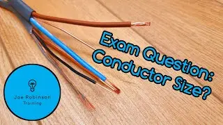 8202 L2 Multiple Choice Exam March 2022 Q7: What is the Diameter of a 6mm Squared Conductor?