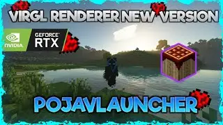 Pojav Launcher Virgl Renderer New Version 🔥 No lag ?!! 🔥 All Shaders