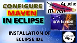 Configure Maven in ECLIPSE IDE and use ECLIPSE from zip  | Maven Project | MAVEN TUTORIAL | EP 04