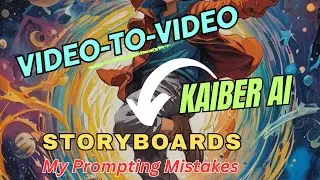 How I Use Kaiber Ai Transform Feature with Storyboards (Presentation, Tutorial, Process, & More)