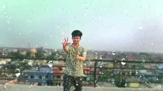 Rain freeze effect with kinemaster pro