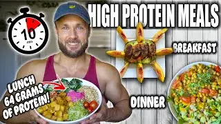 10 Minute Vegan Meals | High Protein & Delicious 🔥