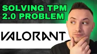 How To Solve TPM 2.0 Z Problem Valorant (2024) - FULL GUIDE!