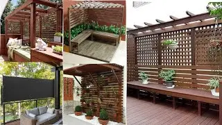 Good LOOKING Privacy Screen Ideas l Modern Garden Privacy Screen design.