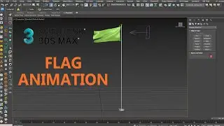 Flag Animate in 3Ds Max