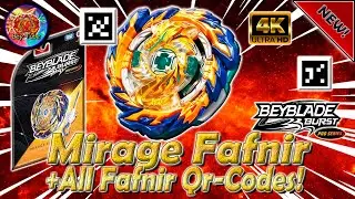 NEW Mirage FAFNIR Qr-Code + All Old | Новый Qr-Код Mirage Fafnir - Beyblade Burst Pro Series APP