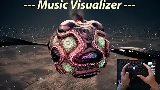 My music visualizer Montage/Demo 2021-1 [UE]