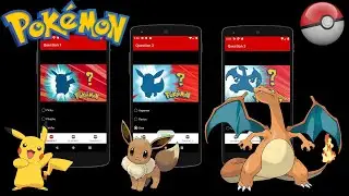 Build a Pokemon Quiz (Who's that Pokemon?) Android App using Java!