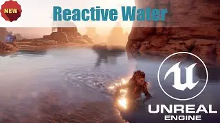 Reactive Water in UE4/UE5. How to Use & Downloads for Patrons