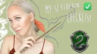 A Slytherin Checklist 🐍| back-to-hogwarts