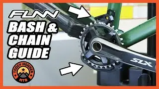Funn MTB Zippa Lite Bash Guard & Chain Guide Install