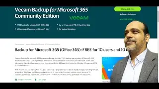 Download and install Veeam 365 backup community edition