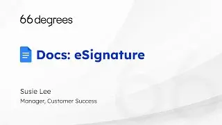 Google Docs: eSignature