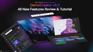 Wondershare Democreator V5.0 - All New Features Review & Tutorial