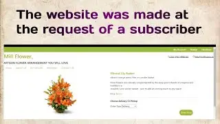 The website was made at the request of a subscriber | website - 9 | Front End Projects & websites |