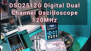 Oscilloscope DSO2512G digital, Dual Channel Oscilloscope 120MHz