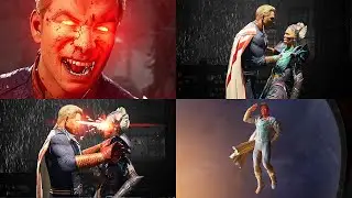 Mortal Kombat 1 - All Homelander Fatalities & Brutalities @ 4K 60ᶠᵖˢ ✔