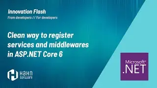 Clean way to register services and middlewares in ASP.NET Core 6