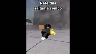 Saitama combo 💀 | The Strongest Battlegrounds #roblox #thestrongestbattlegrounds #shorts