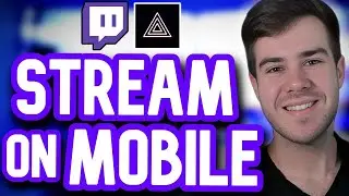 HOW TO STREAM MOBILE GAMES ON TWITCH 2024✅(Android & iOS)