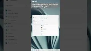 How to Change Default Applications for File and Link Types