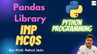 Pandas Library MCQs | Learn Python Programming Step by Step | Python Libraries MCQs