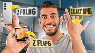 Je teste en avant-première les nouveaux produits Samsung ! (Z Fold6, Z Flip6, Galaxy Ring !)