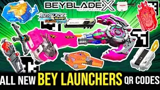 COMPLETE NEW LAUNCHERS QR CODES | Beyblade X App All NEW Qr Codes