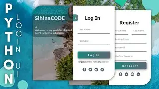 PyQt5 tutorial - login + Reg UI