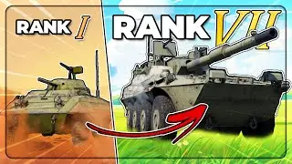 Evolving Tanks But They All Have Wheels in War Thunder