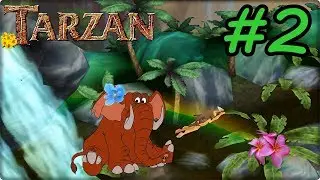 Прохождение Disney's Tarzan (Ps 1) - #2 Слоновий волосок