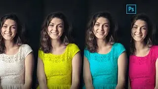 Turn White into Any Color in Photoshop