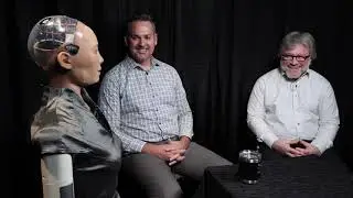 The Magic of AI with Matt Hausmann (Dell EMC) & Sophia the Robot at O'Reilly AI Conference NY 2019