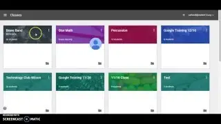 Archiving a Class in Google Classroom