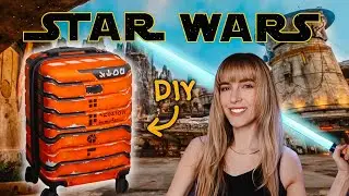 DIY Star Wars Cargo Container Suitcase! ✨ Step-by-Step Tutorial