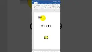 MS Word Useful Trick #computershortcuts #tech #window #shorts