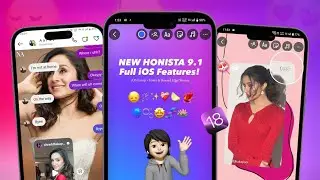 New Honista V9.1- iOS 18 Fonts & Emojis with Round Edge Stories | Full iOS Instagram on Android 🔥