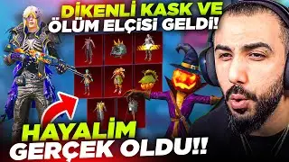 YILLARDIR BEKLEDİĞİM ÖLÜM ELÇİSİ SETİ VE DİKENLİ KASK GERİ DÖNDÜ!! 😱 SONUNDA FULLEDİM! | PUBG MOBILE