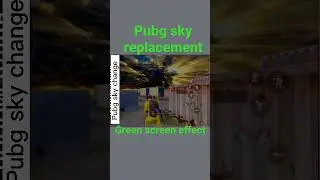 Pubg sky replacement effect | pubg green screen effect |#pubg #bgmi #pubgshorts
